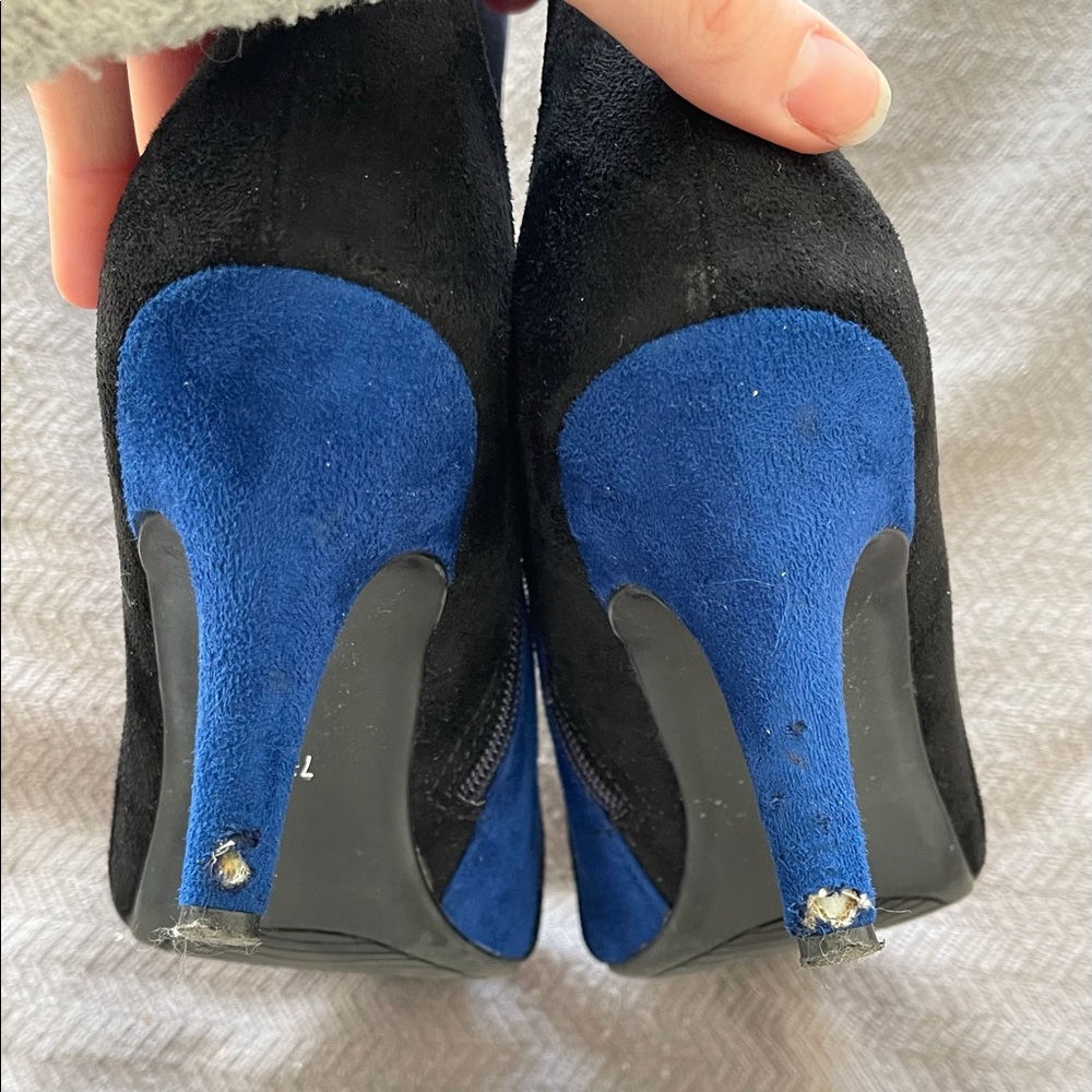 Multicolored Felt Impo Booties - image 7